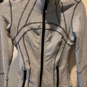 lululemon heathered gray define jacket